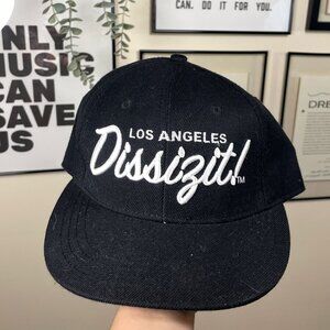 Dissizit! Los Angeles Black and White Snapback
